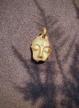 不听不言观音挂件小红书同款不规则佛项链新中式吊坠挂件古风仙气