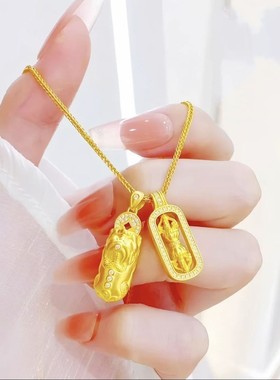 铜合金吊坠 爆款韦雪同款镶钻貔貅金刚楚吊坠气质轻奢时尚潮流