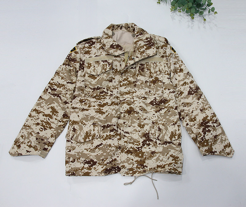 外贸秋冬美式数码三彩外套内胆格子布沙漠黄战斗战术作训便装夹克,淘宝优惠券,粉丝福利购,淘宝优惠卷