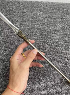 十八般武器三国古代兵器刀剑迷你摆件纯铜装具金属模型桌面摆件