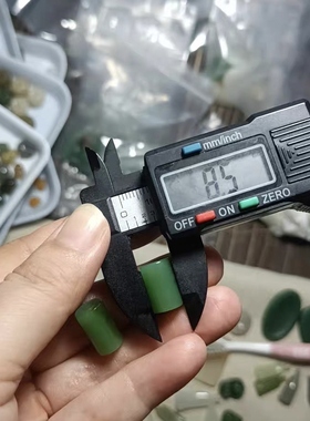 天然和田玉光面大桶珠卡8mm散珠子文玩配饰diy手串顶珠腰珠配珠