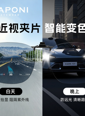 墨镜夹片HUD抬显太阳镜开车专用