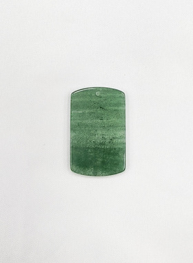 天然石方牌25X40MM 项链吊坠饰品配件水晶玛瑙青金diy个性礼物