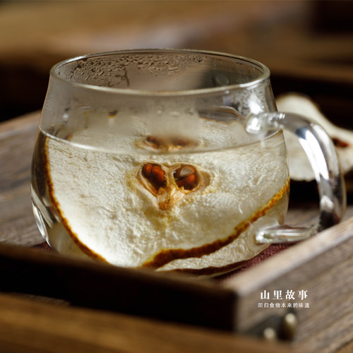 山里故事⊙河北赵县原味雪梨片雪梨干梨片150g【煮水煲汤】 - 图2