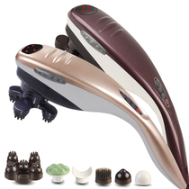 Pulap Dolphin Massage Stick Electric Handheld Knocks Hammer Cervical Spine Waist Whole Body Meridians Hammer Back Part Shake Instrument