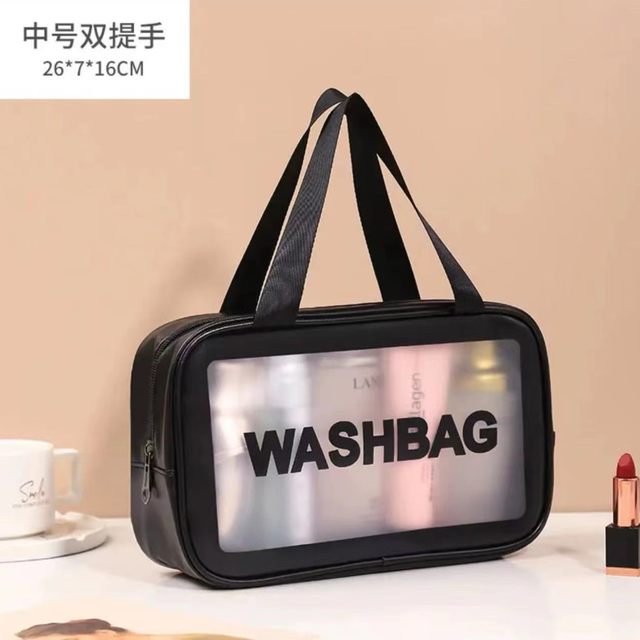 Washing bag single-layer portable makeup bag new travel waterproof transparent cosmetics large capacity transparent storage bag