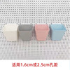 Multifunctional metal hole plate round hole storage tube hardware accessories hanger storage bucket desktop creative ornaments pen holder