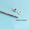 Hole plate round hole stainless steel accessories straight single hook convenience store supermarket shelf hardware tool hook storage