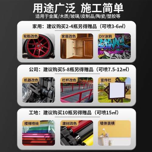 蓝色自动喷漆手摇自喷漆深蓝浅蓝天蓝时风蓝浅蓝色汽车防锈油漆罐 - 图2