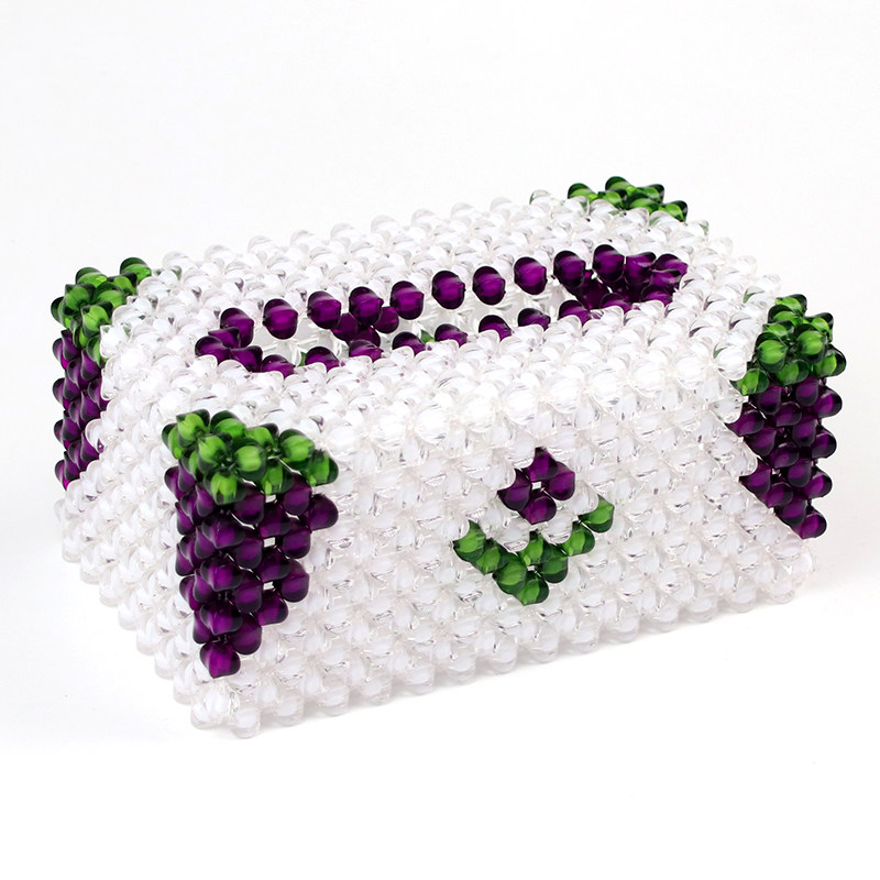 10mm串珠珠中珠四角珠亚克力散珠斤diy手工纸巾盒材料包彩色穿珠,淘宝优惠券,粉丝福利购,淘宝优惠卷