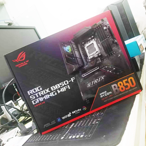 华硕B850E/F/i/TUF/天选初音G吹雪9800X3D9900X3D9950X3D微星主板 - 图1