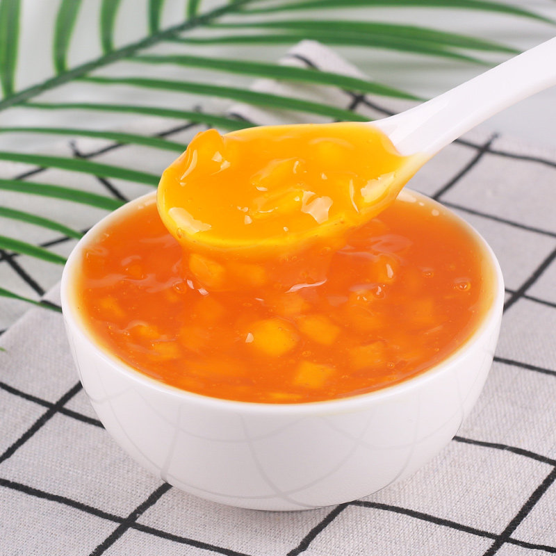 盾皇芒果酱3kg/桶 果肉果粒果酱 奶茶专用 冰沙奶昔刨冰饮品原料,淘宝优惠券,粉丝福利购,淘宝优惠卷