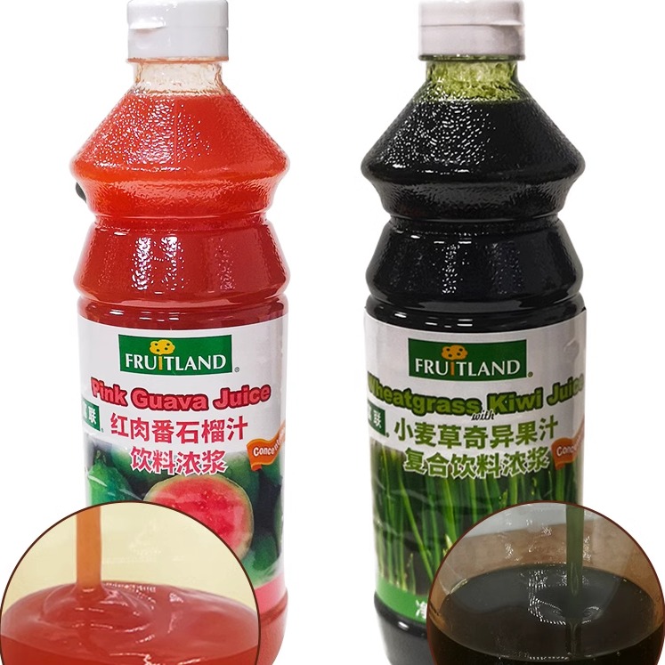 FRUITLAND富联小麦草汁奇异果红肉番石榴柠檬芭乐浓缩浓浆奶茶店-图0