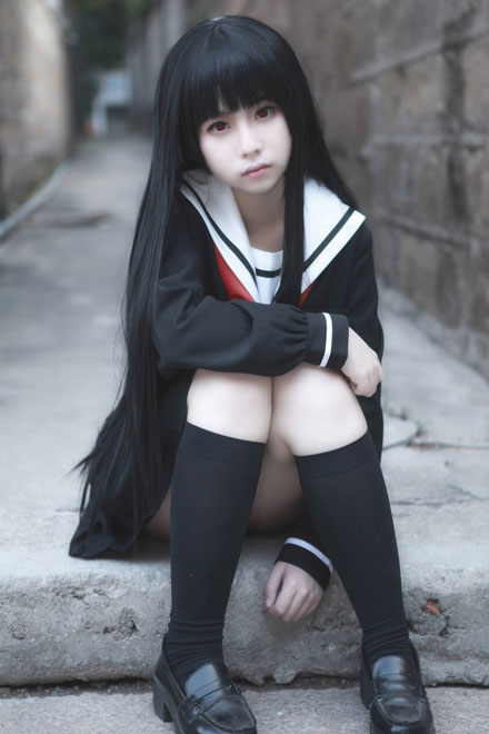 JK制服側開關東襟黑一本正統水手服地獄少女學生裝校服班服演出秋