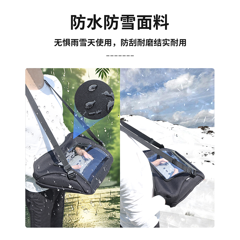 大疆MINI4K/3/2遥控器AIR3S保暖手套御Mavic3PRO防风电池预热配件 - 图0