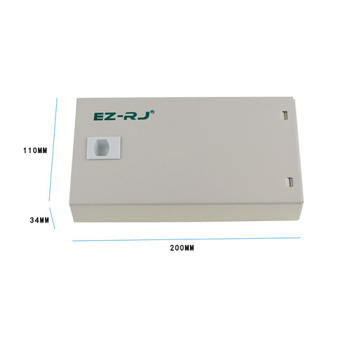EZ-RJ4口ST FC光纤终端盒光纤盒光缆光端盒尾纤盒加厚1.0 - 图3