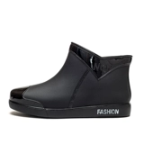 Rainwood Women's Fashion промахивает водонепроницаемые туфли для катания на коньках короткие баки и хлопковые сладкие туфли Новые модные дождевые ботинки.