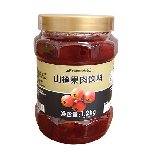 鲜活优果C花茶1.2kg 花果茶蜂蜜优果C 山楂水果茶酱 山楂茶酱 - 图3