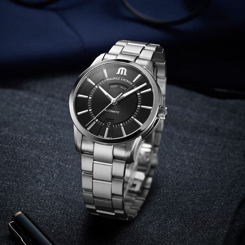 Maurice Lacroix艾美奔涛系列机械表瑞士正品男士手表大盘表夜光 Maurice Lacroix艾美奔涛系列机械表瑞士正品男士手表大盘表夜光