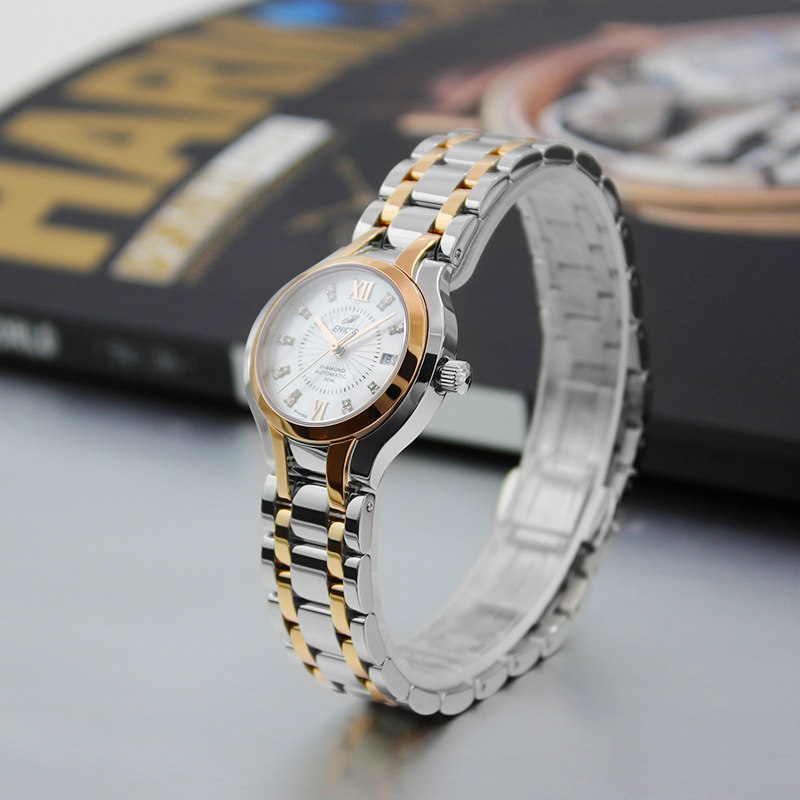 Enicar英纳格女神镶钻自动机械女表轻奢瑞士表女士款 778/50/128G Enicar英纳格女神镶钻自动机械女表轻奢瑞士表女士款 778/50/128G