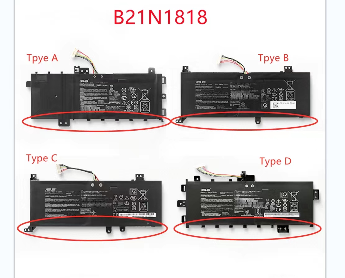 原装华硕X412/F/FA/FJ V4000F/D V4200J/E V5200J/E Y4200F/D电池 - 图2