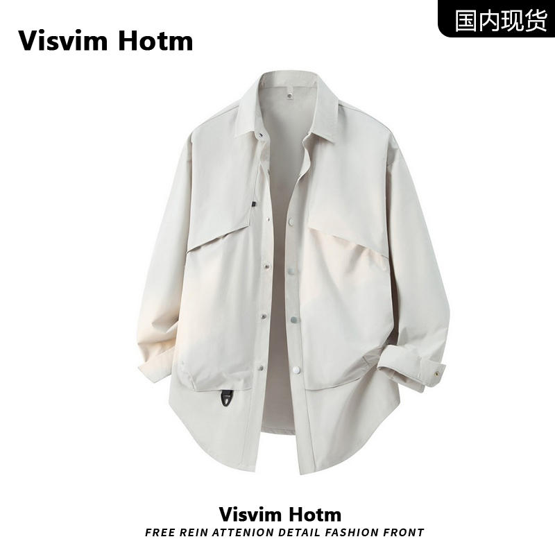 【品牌现货撤柜】VISVIM HERO日系休闲衬衫男士秋季百搭衬衣外套 - 图0
