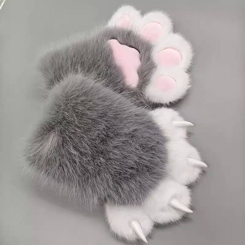 兽装成品网红可爱猫爪手套cospaly全装配件furry猫娘爪子手套现货,淘宝优惠券,粉丝福利购,淘宝优惠卷