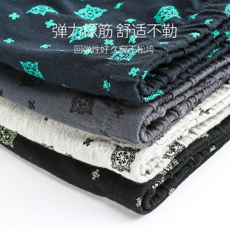 健将男士纯棉性感宽松加大码三角裤 健将战圣内裤