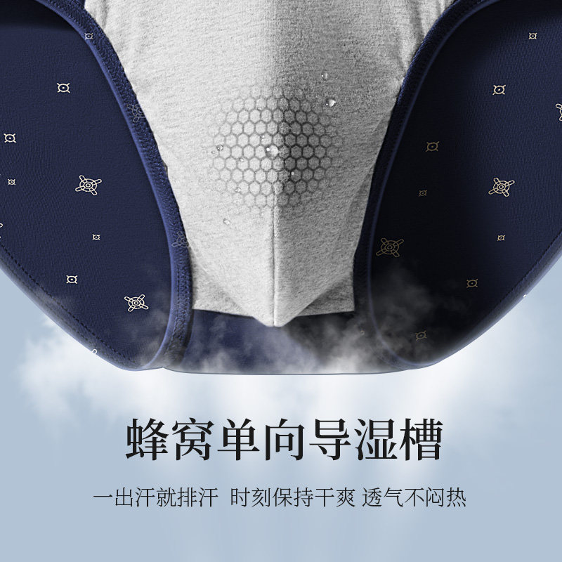 健将男士内裤纯棉三角裤男生新款宽松加肥加大码短裤男款全棉底裤,淘宝优惠券,粉丝福利购,淘宝优惠卷