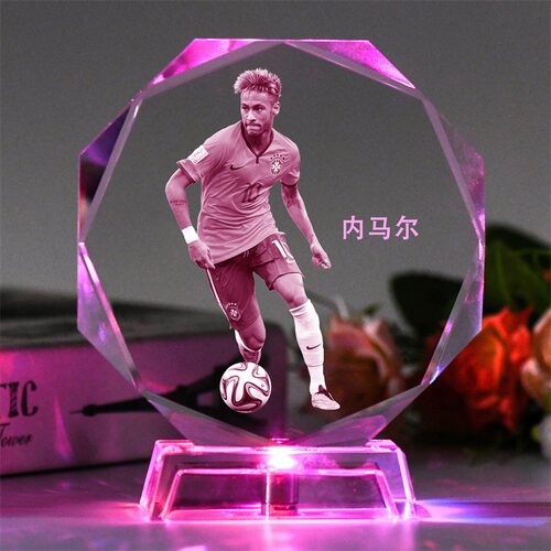 足球球星球迷纪念品模型梅西内马尔C罗手办男朋友生日礼物送同学 - 图1