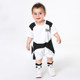 Baby clothes summer short-sleeved Ha-shirt baby parent-child panda bag fart clothes cute super cute jumpsuit summer clothes thin style