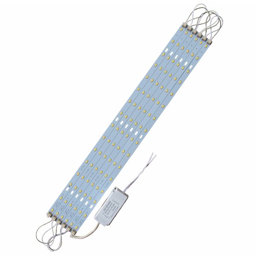 LED吸顶灯改造灯条灯板灯管超亮灯珠三色变光长条灯带节能自粘片 - 图3