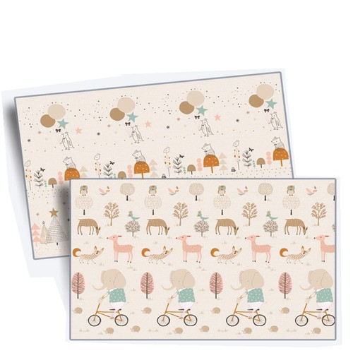 曼龙XPE宝宝爬行垫婴儿爬爬垫儿童泡沫地垫游戏垫定制加厚环保垫 - 图3