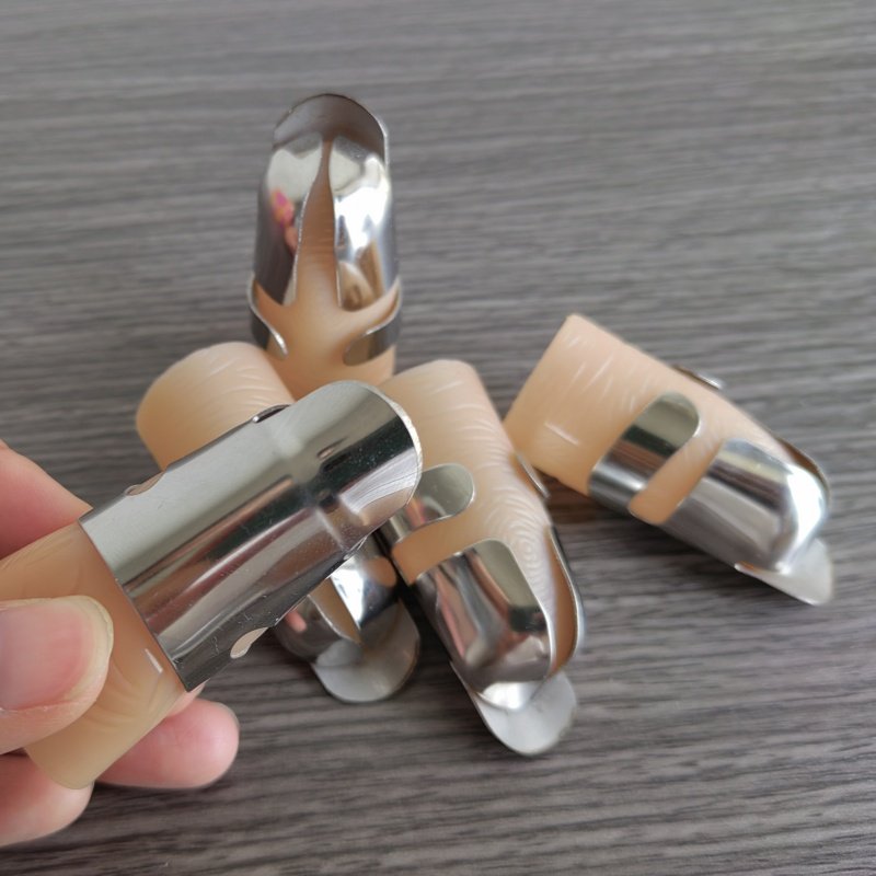 不锈钢铁指甲采摘器  剥毛豆摘菜护指器手指套多功能拇指刀保护套,淘宝优惠券,粉丝福利购,淘宝优惠卷