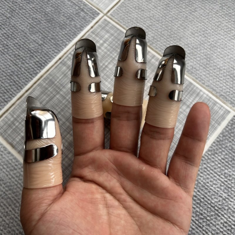 摘菜拇指刀摘花椒神器摘豆角铁指甲掐菜采摘神器农用摘草莓手指套,淘宝优惠券,粉丝福利购,淘宝优惠卷