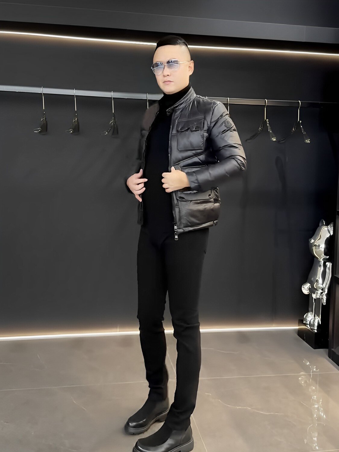 羽绒服男2025冬季新款时尚高品小立领百搭多袋轻薄羽绒服外套帅气,淘宝优惠券,粉丝福利购,淘宝优惠卷