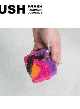 英国产LUSH 醉人薰衣草泡泡浴芭 泡泡浴球精油滋润泡澡球120g