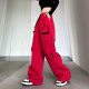Cargo Pants Elastic Waist Pocket Trousers Cargo Pants