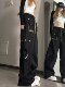 Cargo Pants Elastic Waist Pocket Trousers Cargo Pants