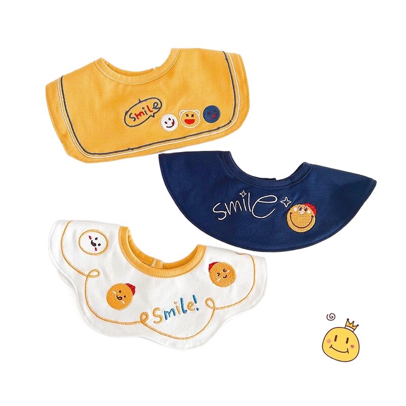 韩版纯棉婴儿围兜宝宝360度防水围嘴心新生儿吐奶巾可爱口水巾ins,淘宝优惠券,粉丝福利购,淘宝优惠卷