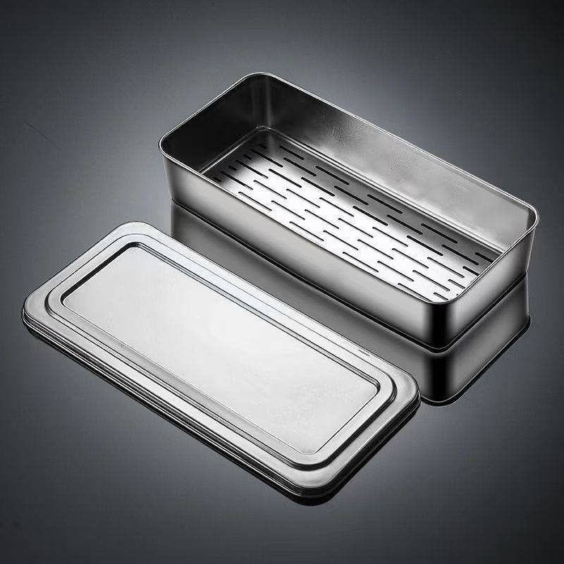 消毒柜筷子盒316不锈钢筷盒带盖便携式学生勺筷盒子304餐具收纳盒,淘宝优惠券,粉丝福利购,淘宝优惠卷