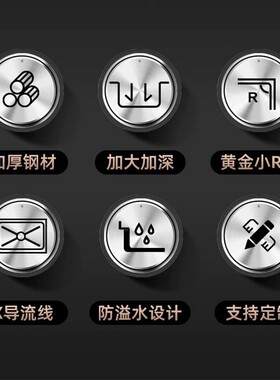 商用包邮不锈钢水槽带支架厨房双水池洗碗洗菜洗手盆带平台食堂