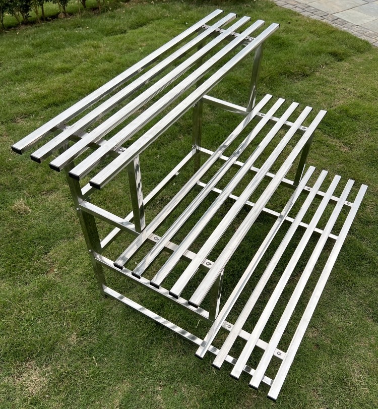 三层不锈钢花架子阳台特价阶梯铁艺花盆架多层室内客厅户外置物架,淘宝优惠券,粉丝福利购,淘宝优惠卷