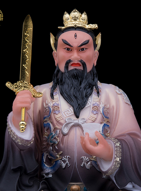 龙虎山张天师汉白玉彩绘