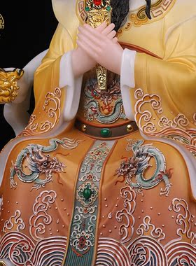 王母神像摆件玄关神像汉白玉中式