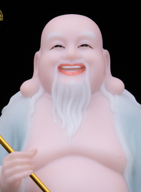 赤脚大仙神像汉白玉彩绘