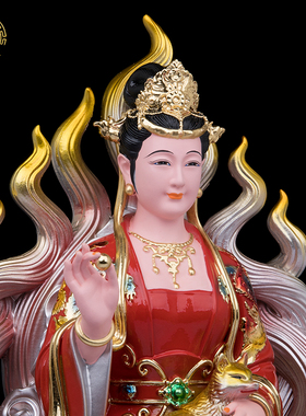 九尾狐娘娘神像家居供奉