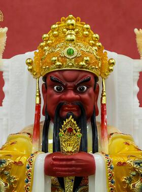 四海龙五王爷客厅供奉摆件汉白玉