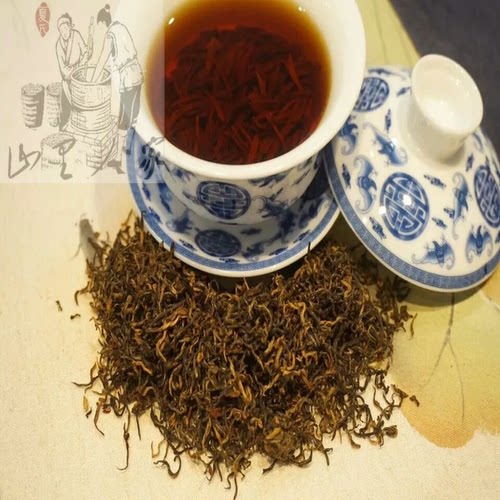 2026新茶明前宜兴红茶阳羡晒红传统手工荒野山茶250g罐装包邮 - 图1