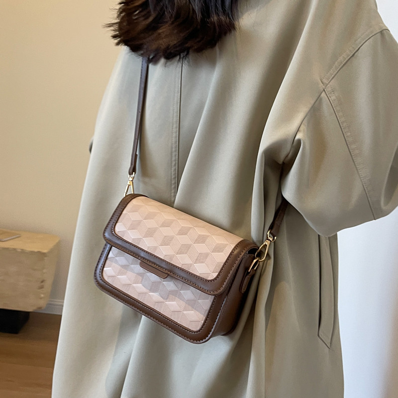 高级质感小众包包女2024新款复古百搭小方包简约时尚单肩斜挎包潮,淘宝优惠券,粉丝福利购,淘宝优惠卷
